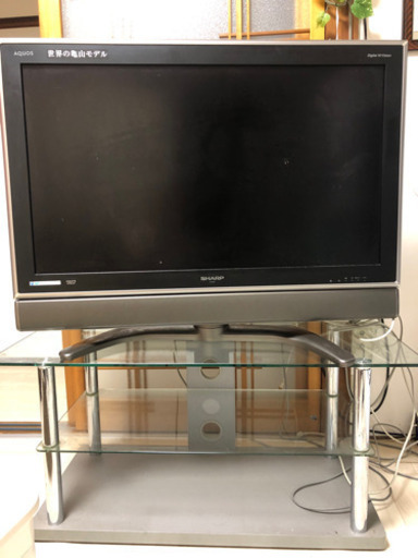 アクオス 37インチ　テレビ台付き