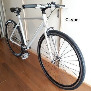 国産ロードバイクを壊れず丈夫なシングルギヤ化　誰でも乗りやすいフリーギヤ仕様です