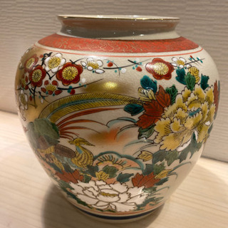 九谷焼　花瓶　