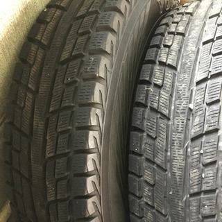 程度良好！　スズキ　ジムニー用スタッドレス　アルミ4本セット！！