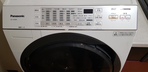 パナソニック ドラム式洗濯機 NA-VX3600L 2016年