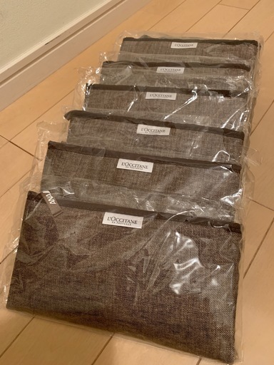 Ana国際線ロクシタンのアメニティポーチ未開封 うみがめ 豊洲の生活雑貨の中古あげます 譲ります ジモティーで不用品の処分