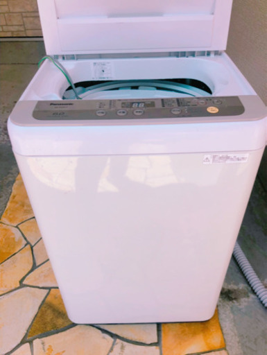 Panasonic製品6キロの洗濯機✨✨