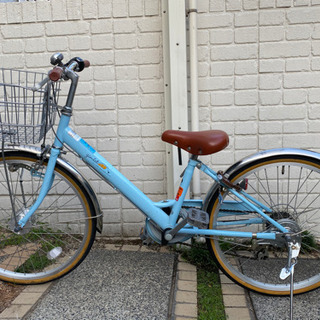 子ども用自転車　22インチ　ギムレットJr. ブルー