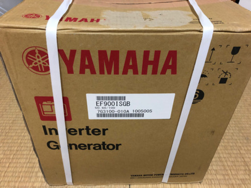 新品 ガス式 YAMAHA ヤマハ インバータ発電機　EF900iSGB