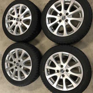 スタッドレスタイヤ4本セット　ヨコハマタイヤ　ig50 PLUS ホイール付き 185/60R15 スタッドレスタイヤ(IG50プラス)&アルミホイール