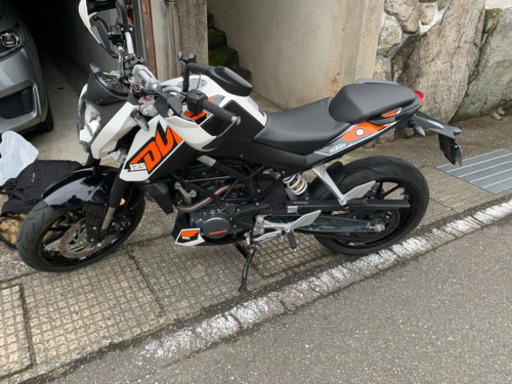 KTM DUKE125 デューク125 ABS仕様 美車　走行距離7500km