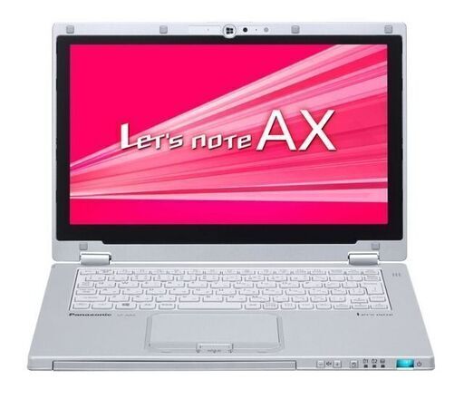 ★Let's note CF-AX2　（SSD標準装備＋頑丈なPC＋タッチパネル+タブレット感覚）　ダブルバッテリー　Core i5+4GBでサクサク　第一印象きれいなPC★