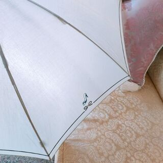 銀座カネマツ　　日傘　水色　　まだまだ使えます！