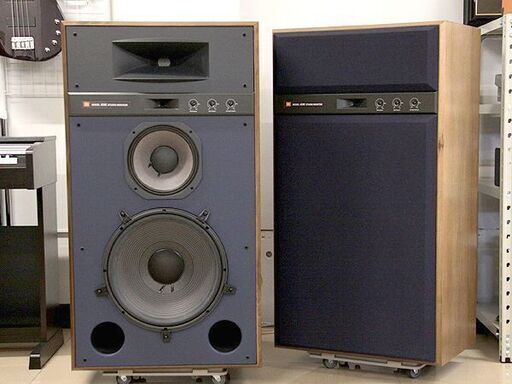札幌市近郊配送可 JBL MODEL 4348 STUDIO MONITOR 4wayフロア型スピーカー ペア スタジオモニター 6Ω バスレフ方式