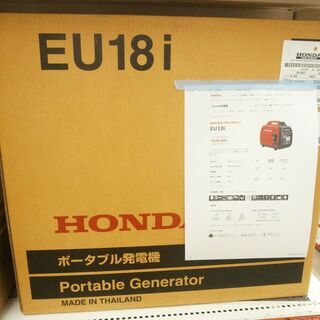【引取限定】ホンダ　インバーター 発電機　EU18i　未使用品 ...