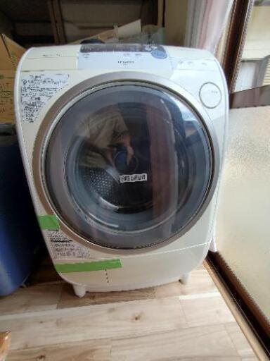 日立 ドラム式全自動洗濯機 BD-V1100乾燥機能あり