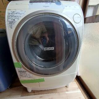 日立 ドラム式全自動洗濯機 BD-V1100乾燥機能あり