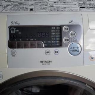 日立 ドラム式全自動洗濯機 BD-V1100乾燥機能あり