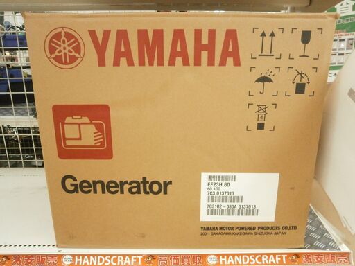 【引取限定】ヤマハ　発電機　EF23H60　未使用品 【ハンズクラフト八幡西店】