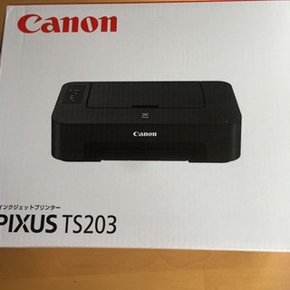 Canon キャノン　インクジェットプリンター　TS203  新...
