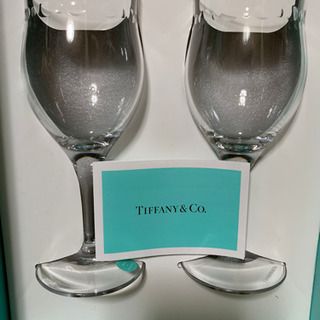 TIFFANY ＆ Co. ペアワイングラス新品