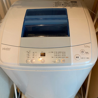 洗濯機 Haier JW-K50K 5.0kg
