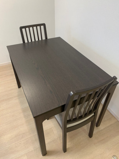 IKEA ダイニングテーブル 椅子2脚付き | gabrielashop.com
