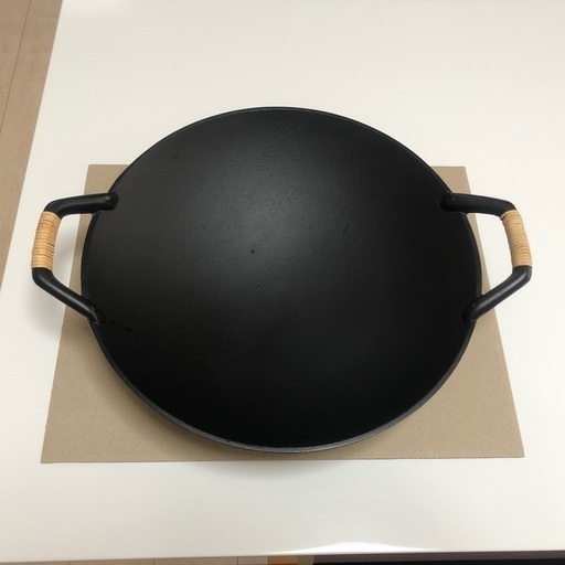 南部鉄器 両手中華鍋