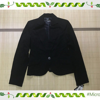 【滋賀県より、未使用】黒のジャケット