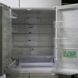 R1868) 日立 6ドア R-F48M2(W) 475L 自動製氷 2018年製! 冷蔵庫 店頭 