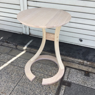 木製ソファーサイドテーブル 幅40cm 