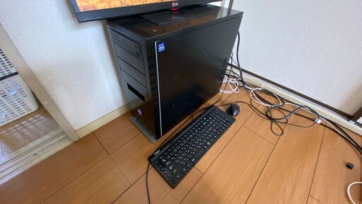 デスクトップPC モニタ付き i5 GeforceGTX970 メモリ8G HD2T