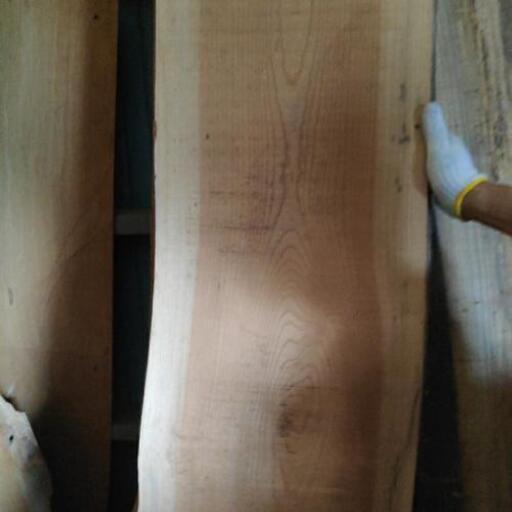 けやき 平板 木材 高さ約3.5m幅約30~40cm 厚み約5cm