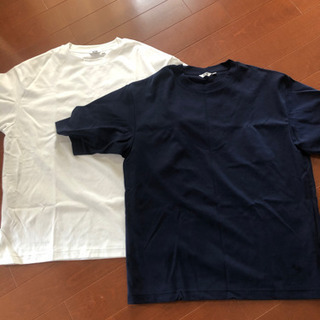 エアリズムコットンオーバーサイズTシャツ（5分袖） 