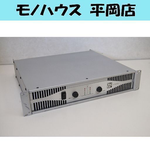 ジャンク CLASSIC PRO パワーアンプ V1000 シルバー系 通電確認済み クラシックプロ ☆ PayPay(ペイペイ)決済可能 ☆ 札幌市 清田区 平岡