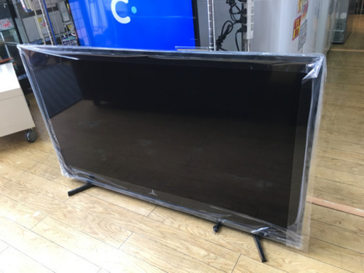 1/12 値下げ! 極美品 2019年製 FUNAI 4Kチューナー内蔵 55型液晶テレビ FL-55U4120 フナイ 3波チューナー インターネット対応