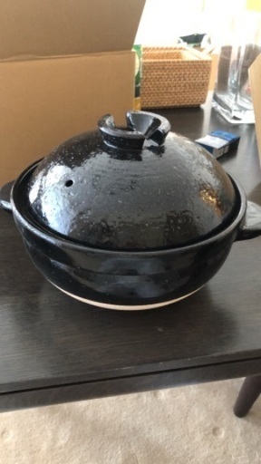 (値下げ)かまどさん3合　ご飯炊ける土鍋　未使用