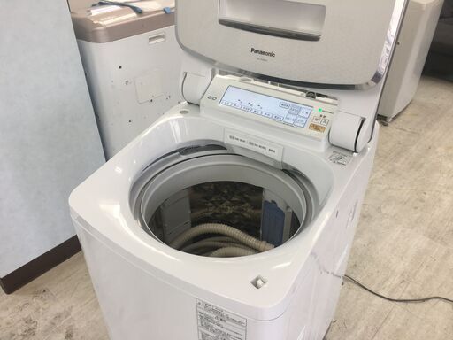 パナソニック8.0K洗濯機！　DDインバーター2015年製！分解クリーニング済み！