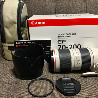 9月9日取引完了Canon EF70-200mm F2.8L i...