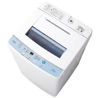 洗濯機 AQUA AQW―S60F(W) 6kg