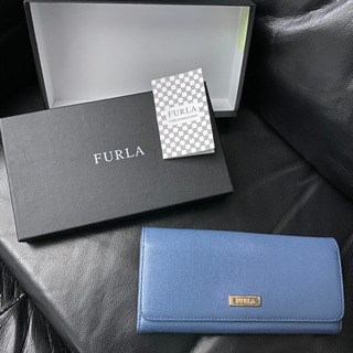FURLA フルラ　長財布　ブルー　新品　未使用品 ✨超美品✨FURLA フルラ 長財布 ブルー系