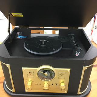 山善YAMAZEN マルチレコードプレーヤー リモコン付き MRP-M100CR 東京