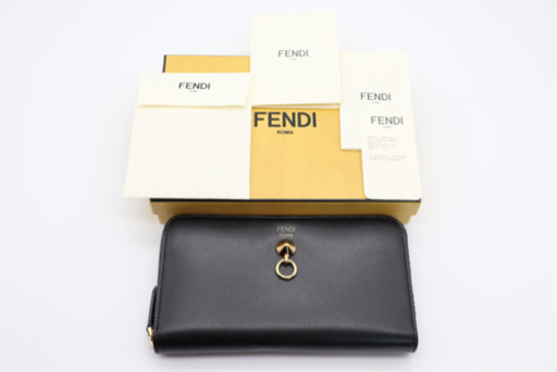 《FENDI/バイザウェイ ジップアラウンド ウォレット》Aランク 箱 極美品