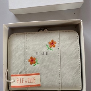 〚値下〛{ELLE＆ELLE}女性用二つ折り財布(新品未使用)⑬