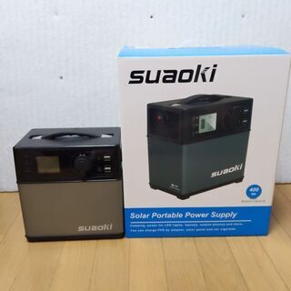 美品】suaoki スアオキ ポータブル電源 PS5B（400Wh）