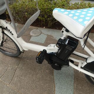 ブリヂストン bikke ビッケ ポーラー ホワイト 電動自転車