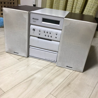 Pioneer DVD CD MD コンポ