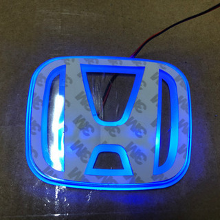 ホンダ　ブルーLEDエンブレム