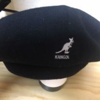KANGOL ベレー帽　ブラック　L
