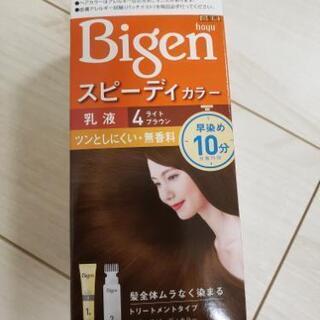 Bigen　スピーディカラー　乳液　4 ライトブラウン