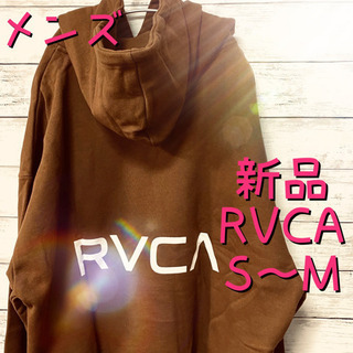 メンズビッグシルエット RVCA バックプリントロゴ プルオーバ...