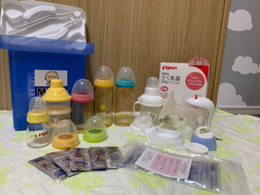 値下げ哺乳瓶 ミルトン 錠剤24個 搾乳機 哺乳瓶蓋 てん 伊丹のベビー用品 授乳 お食事用品 の中古あげます 譲ります ジモティーで不用品の処分