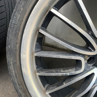値下げ　245/35r20  8.5j +45だったと　pcd114.3 アルファード、ヴェルファイア等に