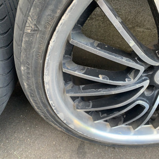 値下げ　245/35r20  8.5j +45だったと　pcd114.3 アルファード、ヴェルファイア等に